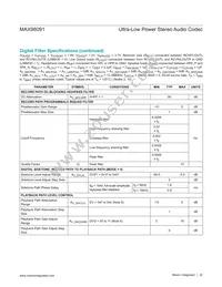 MAX98091EWN+T Datasheet Page 22