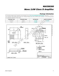 MAX98300ETA+ Datasheet Page 11