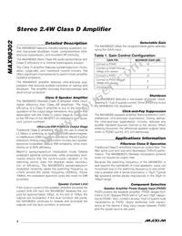 MAX98302ETD+T Datasheet Page 8