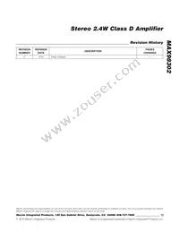 MAX98302ETD+T Datasheet Page 13