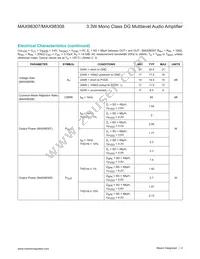 MAX98307ETE+ Datasheet Page 4