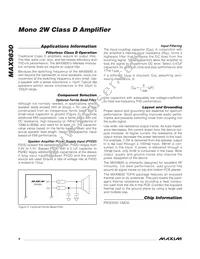 MAX9830AETA+ Datasheet Page 8