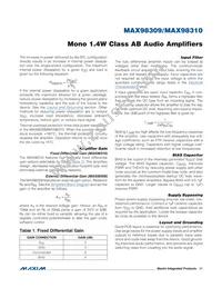 MAX98310EWL+T Datasheet Page 11