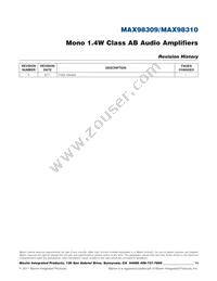 MAX98310EWL+T Datasheet Page 14