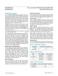 MAX98357AETE+ Datasheet Page 16