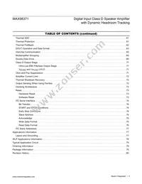 MAX98371EWV+T Datasheet Page 3