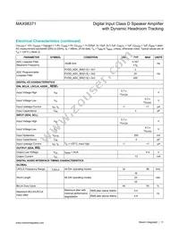 MAX98371EWV+T Datasheet Page 11