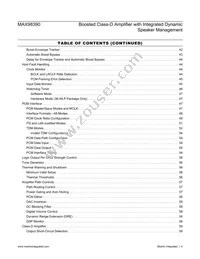 MAX98390EWX+ Datasheet Page 4