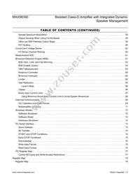 MAX98390EWX+ Datasheet Page 5