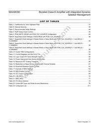 MAX98390EWX+ Datasheet Page 9