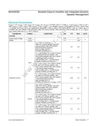 MAX98390EWX+ Datasheet Page 11