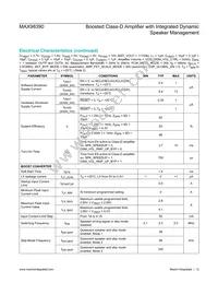 MAX98390EWX+ Datasheet Page 12