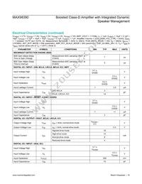 MAX98390EWX+ Datasheet Page 16