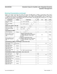 MAX98390EWX+ Datasheet Page 17