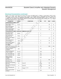 MAX98390EWX+ Datasheet Page 18