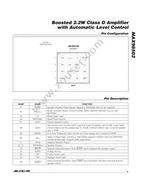 MAX98502EWE+T Datasheet Page 9