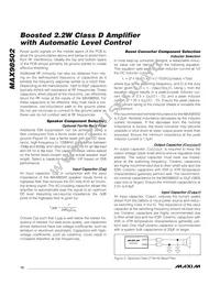 MAX98502EWE+T Datasheet Page 12