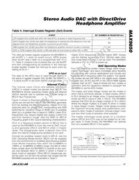 MAX9850ETI+TGC1 Datasheet Page 17