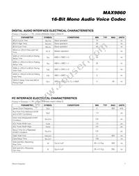 MAX9860ETG+TG3U Datasheet Page 7