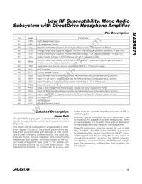 MAX9875ERP+T Datasheet Page 15