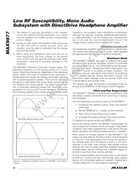 MAX9877EWP+CG2 Datasheet Page 20