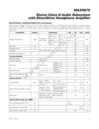 MAX9879ERV+ Datasheet Page 5