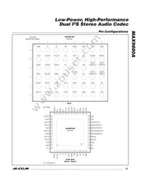 MAX9880AETM+T Datasheet Page 23