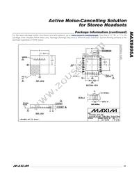 MAX9895AETL+T Datasheet Page 21