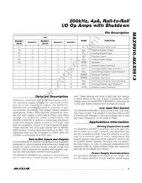 MAX9912EUA+T Datasheet Page 9