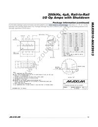 MAX9912EUA+T Datasheet Page 15