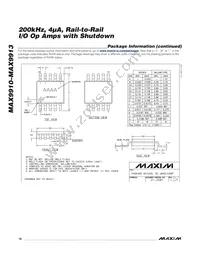 MAX9912EUA+T Datasheet Page 16
