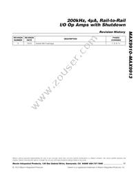 MAX9912EUA+T Datasheet Page 17