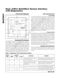 MAX9921AUB/V+ Datasheet Page 10