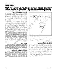 MAX9934FART+TG0Y Datasheet Page 16