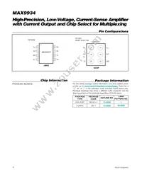 MAX9934FART+TG0Y Datasheet Page 18