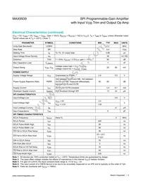 MAX9939AUB+ Datasheet Page 3