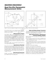 MAX9952DCCB+ Datasheet Page 20