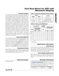 MAX9957DCCB+D Datasheet Page 17