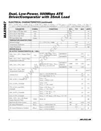 MAX9967ADCCQ+D Datasheet Page 4