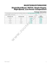 MAX998C/D-W Datasheet Page 9