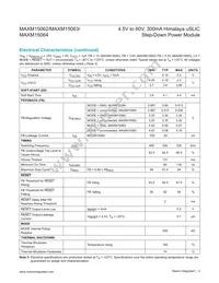 MAXM15064AMB+ Datasheet Page 3