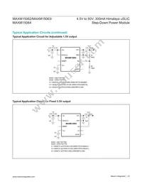 MAXM15064AMB+ Datasheet Page 23