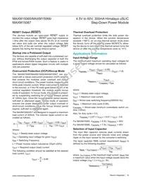 MAXM15067AMB+ Datasheet Page 18