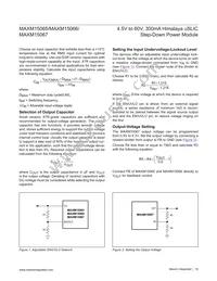 MAXM15067AMB+ Datasheet Page 19