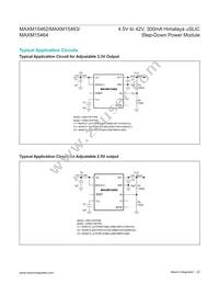 MAXM15462AMB+ Datasheet Page 22