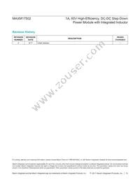 MAXM17502ALI+T Datasheet Page 15