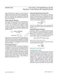 MAXM17503ALJ+T Datasheet Page 16