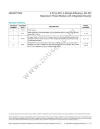 MAXM17504ALJ+T Datasheet Page 20