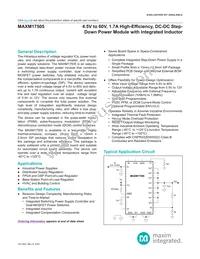 MAXM17505ALJ+T Datasheet Cover