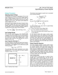 MAXM17514ALI+T Datasheet Page 10